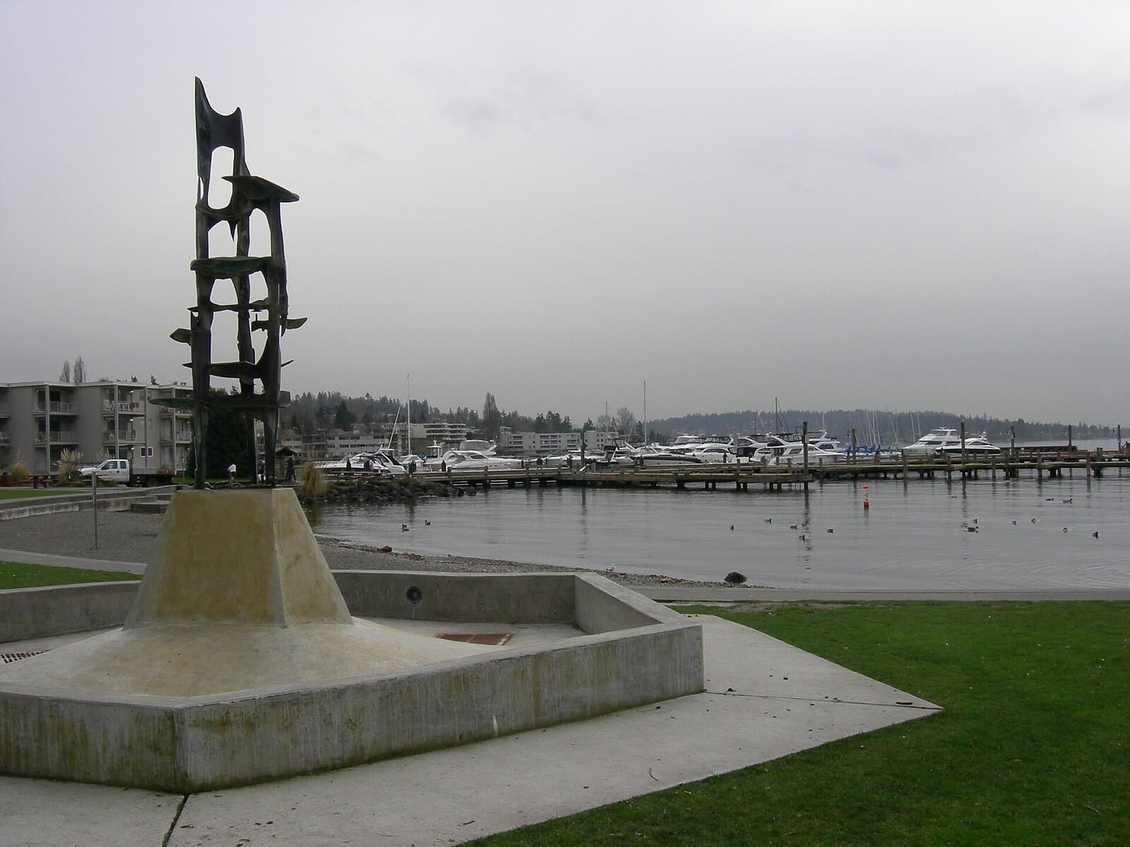 Marina Park (Kirkland) — aerial