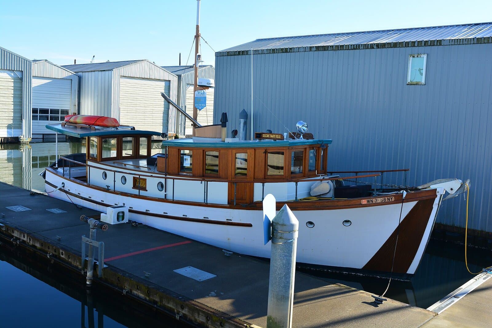 Port of Everett Marina — aerial