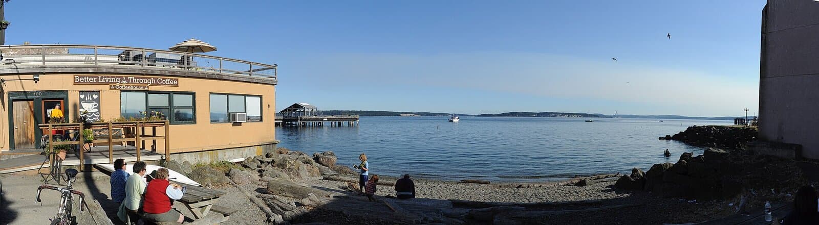 Port Townsend (Point Hudson) — aerial