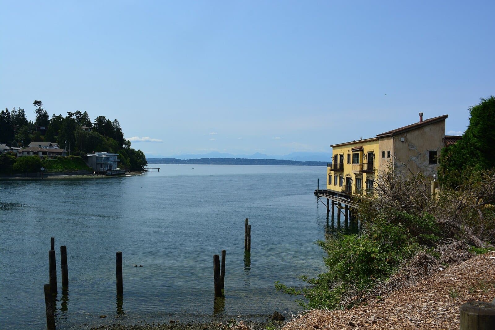 Shilshole Bay Marina — aerial