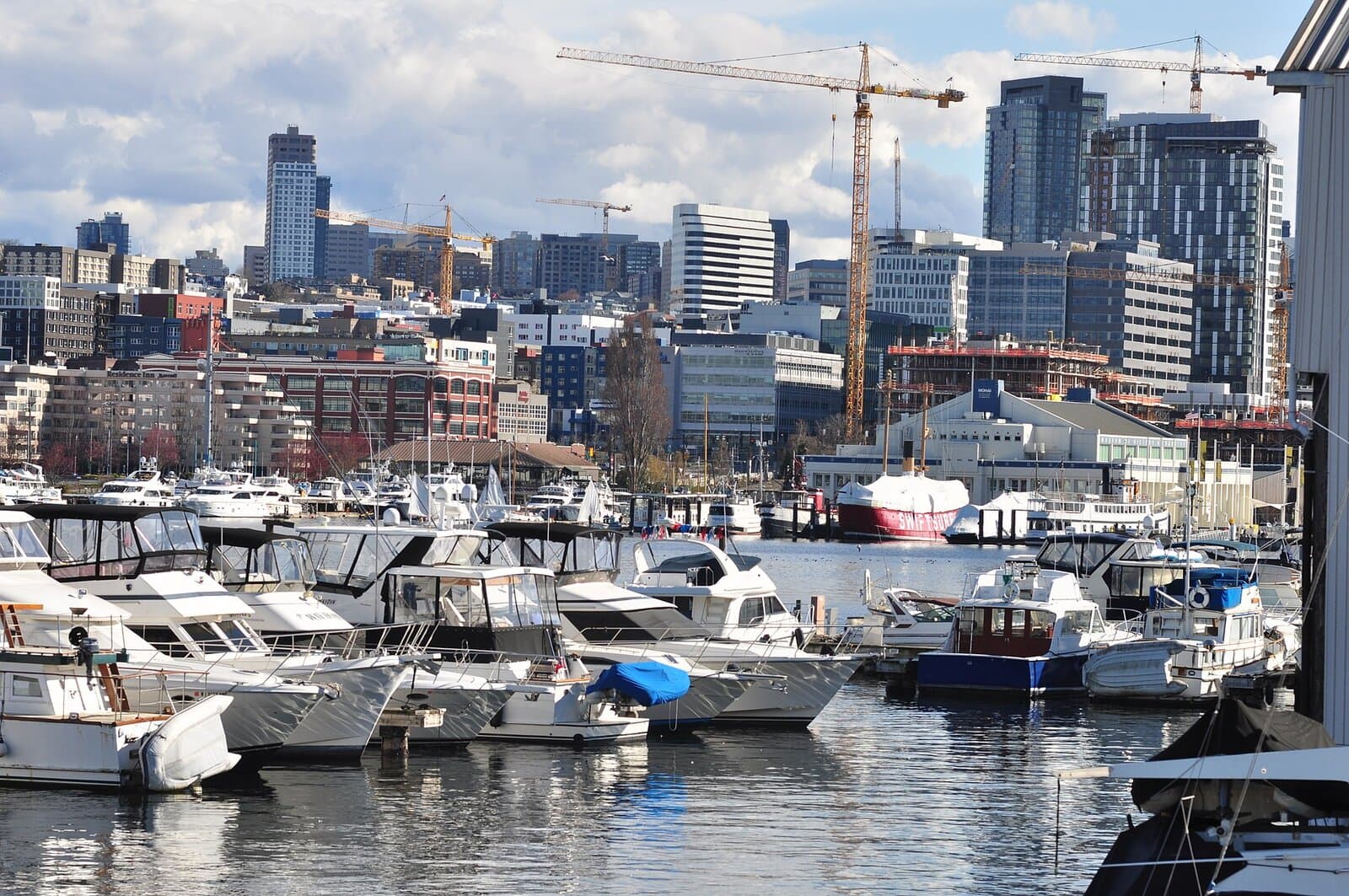 South Lake Union — aerial