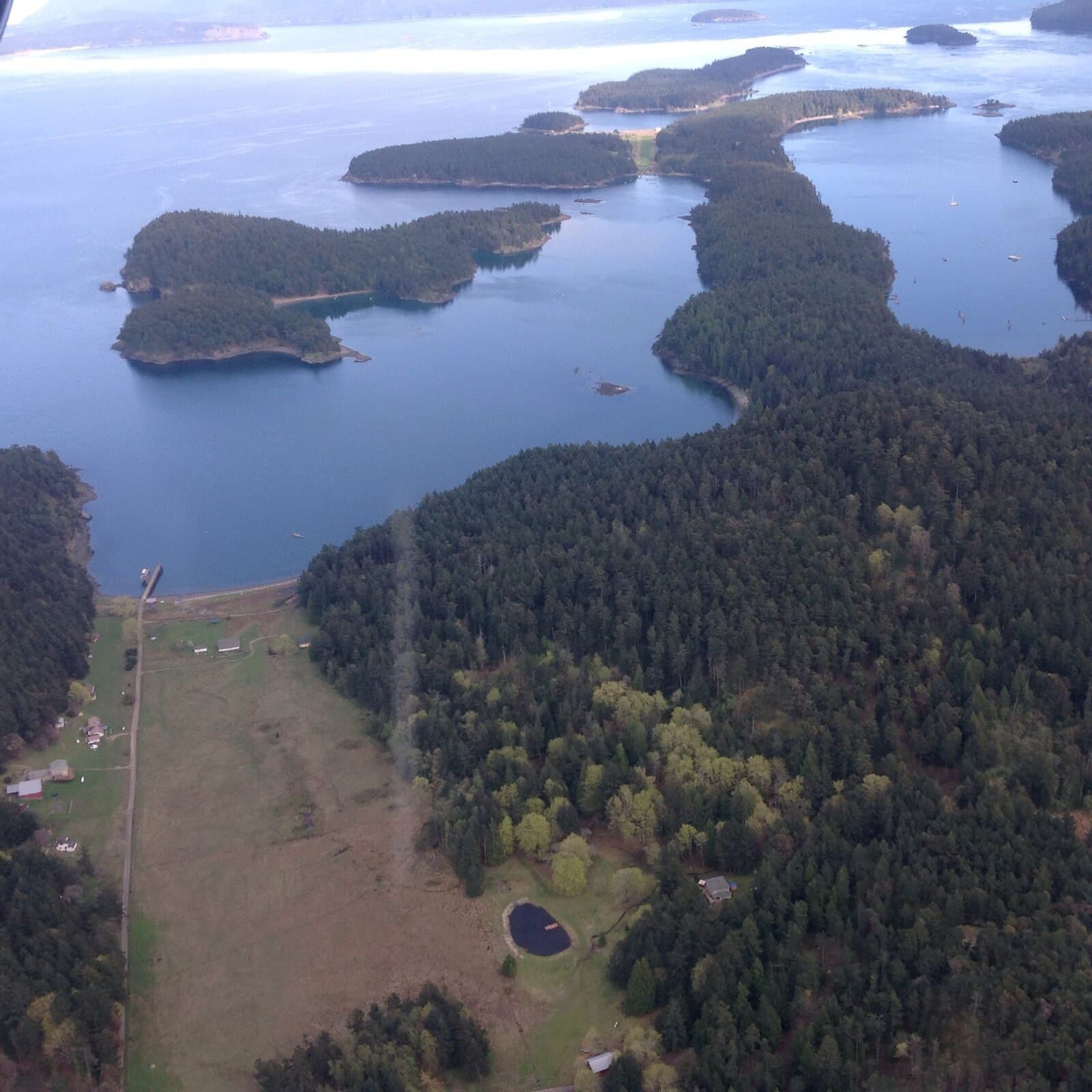 Stuart Island Marine State Park — view