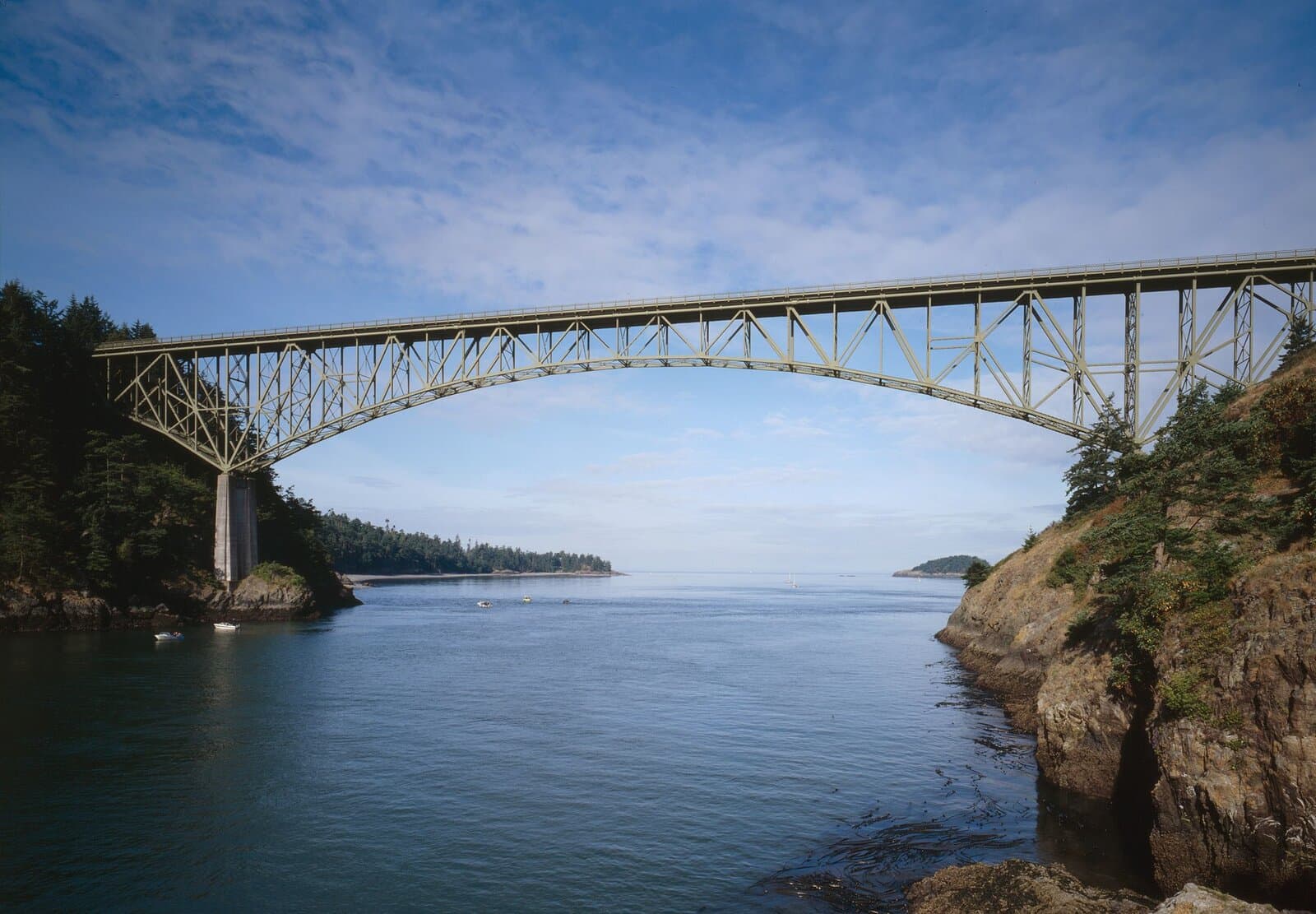 Deception Pass State Park — aerial