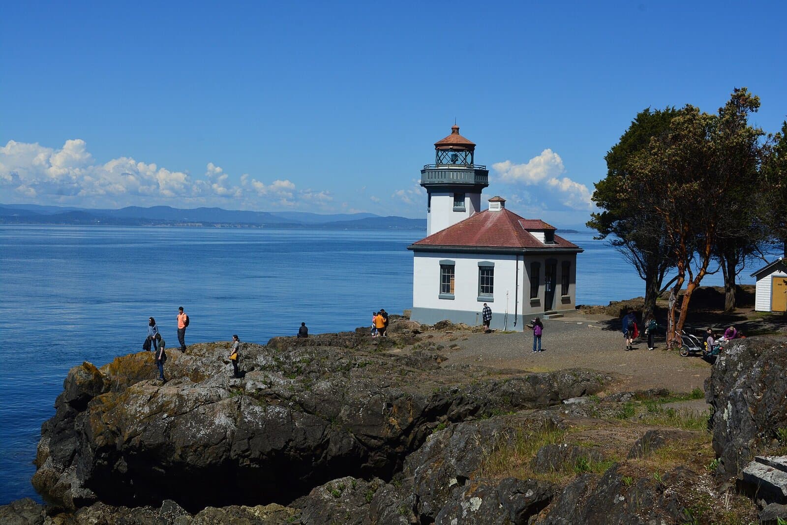 Lime Kiln Point State Park — aerial